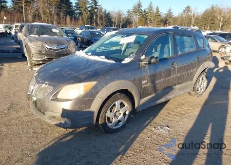 2005 Pontiac Vibe из США, поврежденный, VIN 5Y2SL63835Z444674